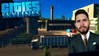 SOLUÇÃO DEFINITIVA PARA O LIXO DA CIDADE 🏝  Cities Skylines  A Ilha 48 [upl. by Vez]