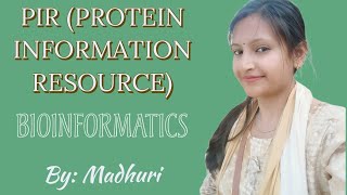 Notes on PIR Protein information resource bioinformatics msczoology bymadhuri [upl. by Naj592]