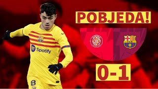 IZ PROBLEMA U PROBLEM  Girona vs Barcelona 01 La Liga [upl. by Tobye]