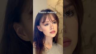 🦌🥺 bambi bambimakeup bambieyes deer deermakeup deereyes makeup [upl. by Bettine]