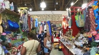 Nassau Bahamas  Amazing Straw Market Walkthrough [upl. by Itoc]