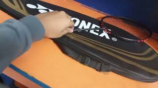 Yonex Carbonex 8000 Plus Badminton Racket Unboxing And Review  Full Graphite Racket Yonex Carbonex [upl. by Felipa]