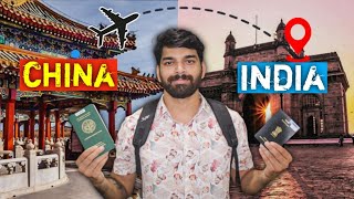 China🇨🇳To India 🇮🇳Journey✈️ [upl. by Erdeid]