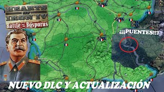 HOI4 NUEVO DLC Y ACTUALIZACIÓN 111 Trenes Suministros Camiones HEARTS OF IRON 4 DEV Diario [upl. by Mikol]