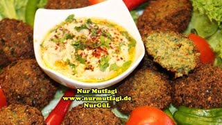 Falafel Köfte nasil yapilir tarifi  falafel nohut köftesi  vejeteryan köftesi [upl. by Goodson660]