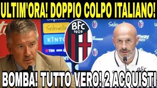 DOPPIA BOMBA DI MERCATO NUOVO COLPO BOLOGNA NEWS [upl. by Eldorado874]