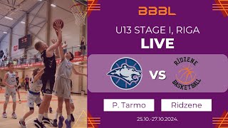 Porvoon Tarmo 2012 vs Ridzene 2012  BBBL Boys U13 [upl. by Pfister]