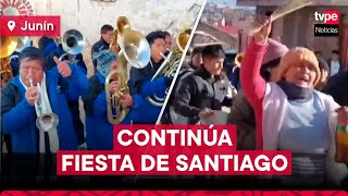 Junín continúan celebraciones por Fiesta de Santiago [upl. by Aserahs955]