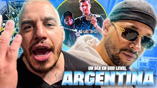 ¡UN DÍA EN GOD LEVEL ARGENTINA  Vlog God Level [upl. by Shinberg914]