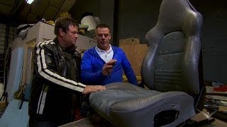 Restoring Leather Seats  Wheeler Dealers [upl. by Costello]