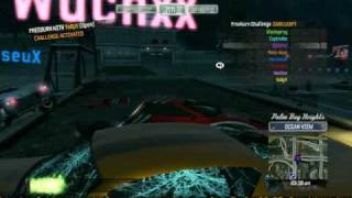 Burnout Paradise Freeburn Challenge Jump over 6 cars [upl. by Zorana]