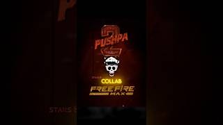 BIG COLLAB ALERT Free Fire x Pushpa 2 [upl. by Ennovyhs]