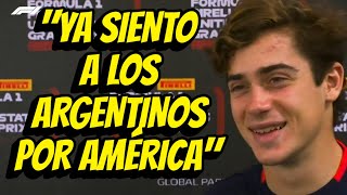 ENTREVISTA FRANCO COLAPINTO PREVIA LIBRES 1 GP ESTADOS UNIDOS 2024 [upl. by Eellehs]