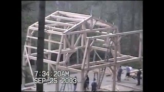 Goshen Timber Frames Raising [upl. by Primrose634]