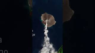 Entra en erupción el volcán Anak KRAKATOA 🌋 la ESA lo muestra desde el Espacio [upl. by Adnawat679]