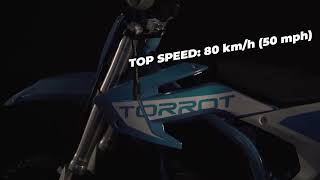 Torrot announces their new 65cc equivalent full electric dirt bike the MX3 [upl. by Lilas]