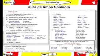 Curs video de limba Spaniola  Lectia 15 [upl. by Aikenat893]