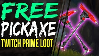 HOW TO GET TWITCH PRIME PICKAXE FOR FREE Fortnite Battle Royale  How to get Twitch Pick Axe [upl. by Nylynnej143]