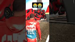 train accident ho gaya 😭😭🙏indianbikedriving3d gaming [upl. by Renrag]