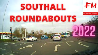 Hardest Roundabouts 2022 in southall greenford yeading [upl. by Ezara]