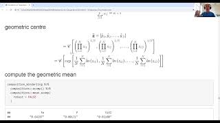 Geostatistics for Compositional Data with R  32 First and Second Order Moments [upl. by Ailesor]