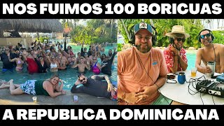 NOS FUIMOS CON 100 BORICUAS A REPUBLICA DOMINICANA  VLOG 366  Alejandro Gil [upl. by Ahens]