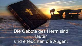 Das Gesetz des Herrn Christliches Lied [upl. by Tolecnal29]