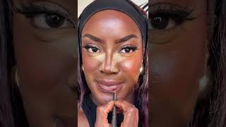 💜 darkskin makeuptutorial darkskinmakeup makeuptricks blackgirlmakeup [upl. by Lal]