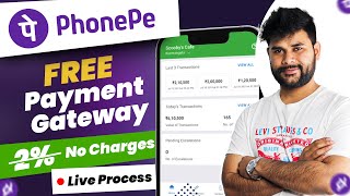 How to apply for Phonepe Payement Gateway Free Live Process  Get Phonepe PG  Step By Step Guide [upl. by Niatirb]