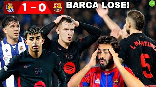 BARCELONA EXPOSED BY REAL SOCIEDAD OR ROBBED [upl. by Aitnahs]