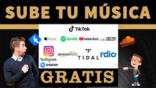 ✅Cómo DISTRIBUIR Tu Música GRATIS💰 2024🤑 [upl. by Harden555]