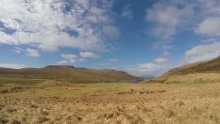 Timelapse from a sunny day at Vagar Airport at Faroe Islands [upl. by Retse]