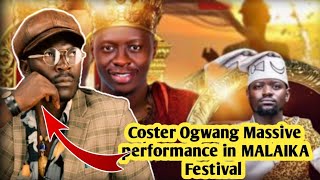 COSTER OJWANG ELECTRIFYING PERFORMANCE IN MALAIKA FESTIVAL [upl. by Enyledam881]