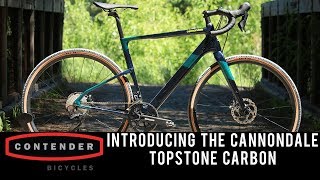 Introducing the allnew 2020 Cannondale Topstone Carbon Gravel Bike [upl. by Wrdna]