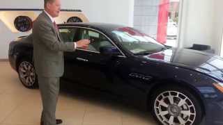 2014 Maserati Quattroporte S Q4 vs BMW 7 Series Walkaround by Ric Conkey at Zeigler Maserati [upl. by Adnylg818]