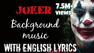 Joker song lyrics with English Translation  HQ BGM music full song  Indila  Dernière Danse [upl. by Otero]