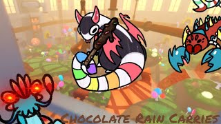 CHOCOLATE RAIN CALAMANDER ENABLES CRAZY DAMAGE FOR WATER AND FOOD DOODLES  Doodle World PvP [upl. by Darrill34]