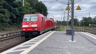 Ankunft RE5 nach Frankfurt Hbf am Bahnhof Schlüchtern [upl. by Netsirhk334]