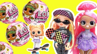 LOL Surprise OMG Dolls Learn How to Build a Skateboard with Skatepark QT [upl. by Ylecic]