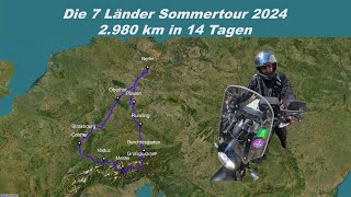 Alpen Motorradtour 2024 [upl. by Gildas]