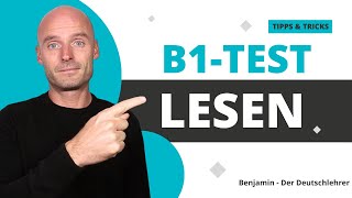 B1 Prüfung Lesen  Tipps  Beispiele [upl. by Chevy]