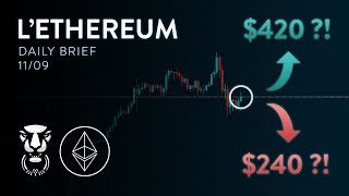 ATTENTION SUR ETHEREUM UN BITCOIN À 3 OU 6 CHIFFRES DANS 3 ANS   Analyse Crypto btc eth Altcoin [upl. by Atirabrab915]