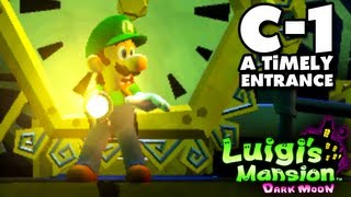 Luigis Mansion Dark Moon  Old Clockworks  C1 A Timely Entrance Nintendo 3DS Walkthrough [upl. by Reinhard]