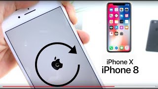 How to Force Restart iPhone X 8 and 8 Plus [upl. by Vijnas862]