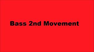 Gloria  Bass 2nd Movement [upl. by Rebmat]