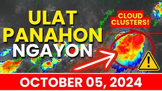 Ulat Panahon Ngayon October 05 2024  Pagasa Weather Update Today [upl. by Yarg428]