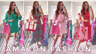 Amazon Clothing Haul 2024  Summer to Fall Fashion Favorites [upl. by Eilyr]