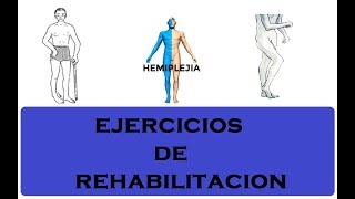 Hemiplejía por Derrame  ACV  Ejercicios Trabajo en casa [upl. by Asilec]