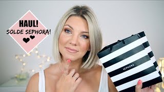 Haul amp Recommandations Achats beauté  Solde Sephora VIB  Août 2018 [upl. by Geraud]