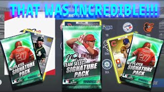 MLB 9 Innings 21  I AM SPEECHLESS TSS Pack Unbelievable Skills Best Day Ever [upl. by Nelia]